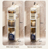 Bathroom crevice wardrobe storage cabinet, bathroom shelf, bathroom toilet storage cabinet, toilet side storage cabinet Aimak Store