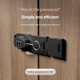 Security Digit Combination Lock 3 Digit Cabinet Password Locks Refrigerator File Cabinet Door Drawers Home Security Hardware Aimak Store