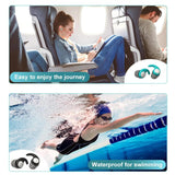 Anti Noise Silicone Earplug Sleep Noise Reduction Ear Plug Canceling Soundproof Ear Plugs Waterproof Swimming In Ear Protector Aimak Store