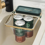 Triangular Sink Filter Strainer Drainer Mesh Bag Basket Vegetable Fruit Drain Suction Cup Rack Hanging Garbage Shelf for Kitchen Aimak Store