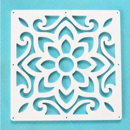 12pcs 29x29cm Hanging Screens Living Room Divider Panels Partition Wall Art Diy Home Decoration White Wood-plastic Aimak Store