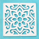 12pcs 29x29cm Hanging Screens Living Room Divider Panels Partition Wall Art Diy Home Decoration White Wood-plastic Aimak Store