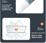 Spray Mop Broom Set Magic Flat Mops For Floor Home Cleaning Tool Brooms Household With Reusable Microfiber Pads Rotating Mop Aimak Store