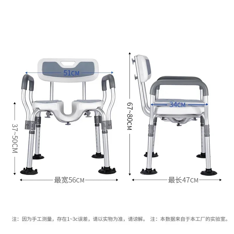 2024 Toilet Chair for the Elderly Bathroom Cabinet Plastic Stool Adult Rocking Chair Home Furniture Scaffolding Footrest Bath Aimak Store