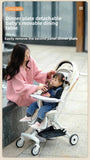 Ultra-light Foldable Baby Stroller Child High Viewpoint Sit-Lie Baby Pushchair Infant Pram Toddler Walker Kids Wheelbarrow Aimak Store