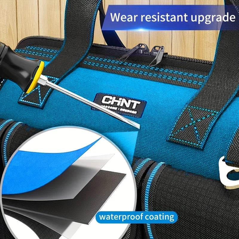 Multifunctional Tool Bag Thickened Large Capacity Waterproofed Wear-Resistant Toolkit MultiPocket Electrician Storage Bag Aimak Store
