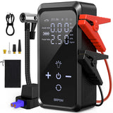 7000A Car Jump Starter 26800mAh Power Bank 150PSI Pump Air Compressor Emergency Battery Booster Power Bank Start Aimak Store