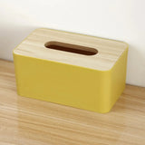 1pc Tissue Box Cover for Disposable Paper Facial Tissue, Rectangular Holder for Desk, Office Aimak Store