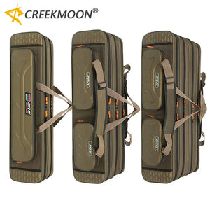 NON-Foldable 2/3/4 Layer Fishing Rod Tackle Bag 80/100/120/130CM Multifunctional Fish Reel Lure Line Tools Storage Case Gear Aimak Store