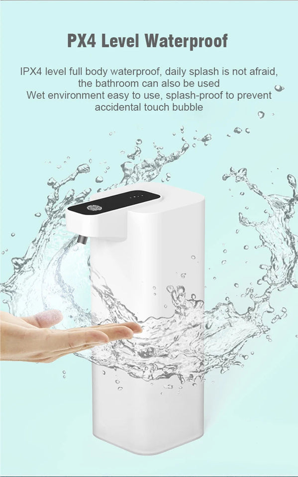 Automatic Inductive Soap Dispenser Foam Washing USB Rechargeable Smart Hand Washing Soap Dispenser Alcohol Spray Dispenser Aimak Store