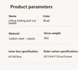 2 Tier Pull Out Cabinet Organizer Adjustable Kitchen Storage Rack Under Sink Organizer Spice Jar Storage Rack Slide Out Drawer Aimak Store