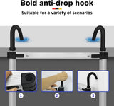 DayPlus 3.2-6.2M Telescopic Ladder with Roof Hook Kit Aluminium Portable Multi-Purpose Folding Portable Heavy Duty Extendable Aimak Store