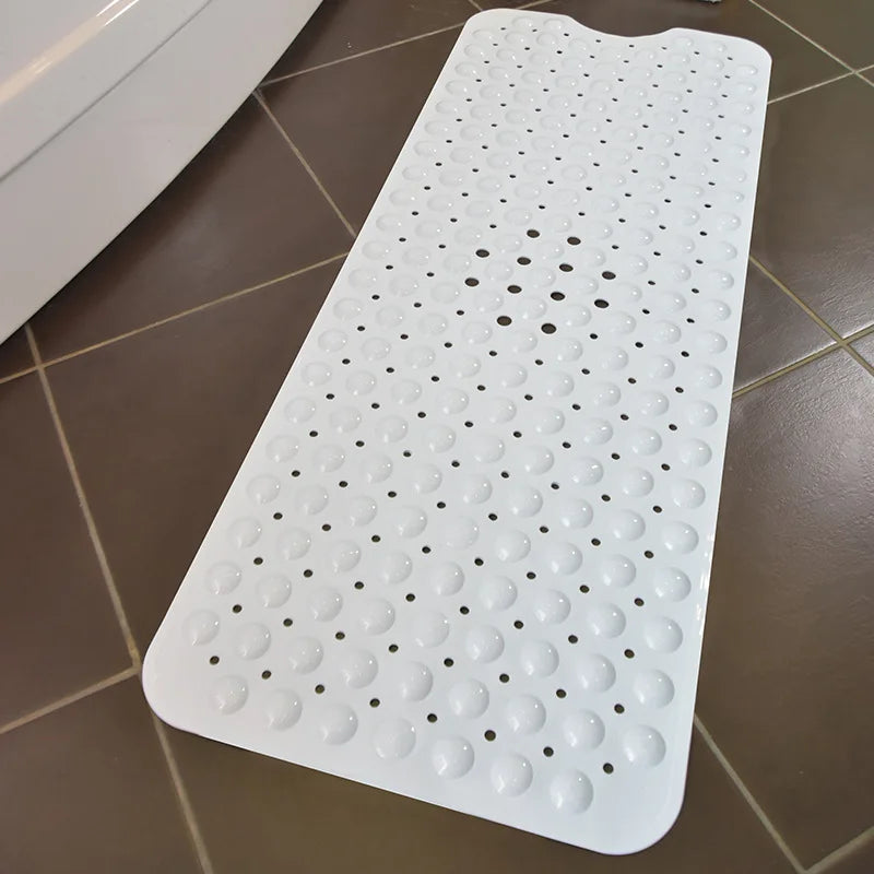 non-slip bathtub mat shower mat  with drain holes and suction cups machine washable household bathroom shower carpet bathroom Aimak Store