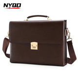 Men's High Quality Business Briefcase Crossbody Shoulder Messenger Bags Male Office Handbag Laptop Bags Bolsos Para Hombre Aimak Store