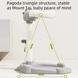 Baby standing bath for 6-24 months with adjustable height stand baby washing butt armrest stand baby standing bath table Aimak Store