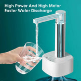 3-gear Electric Water Gallon Bottle Automatic Water Dispenser USB Pump Dispenser Water Bucket Suction Device, Desktop Water Pump Aimak Store