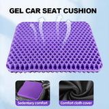 Gel Seat Cushion Summer Breathable Honeycomb Design For Pressure Relief Back Tailbone Pain - Home Office Wheelchair Chair Cars Aimak Store