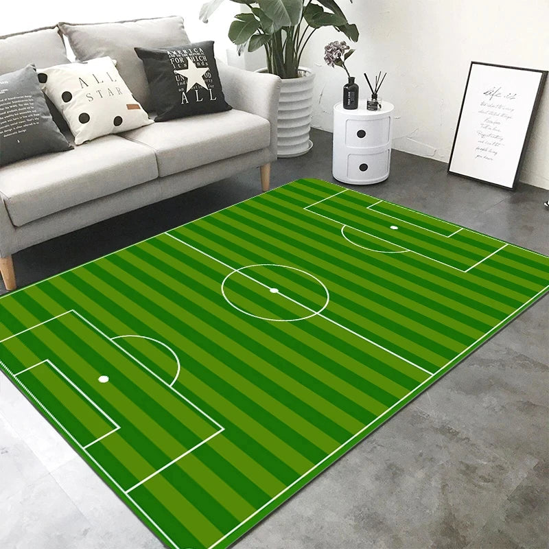 Football Stadium Pattern Carpet Kitchen MatEntrance Doormat Bedroom Floor Decoration Living Room Carpet Bathroom Anti-slip rugs Aimak Store