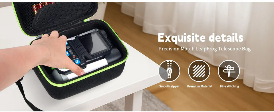 Portable Carrying Storage Bag Compatible with LeapFrog Magic Adventures Binoculars and Accessories（Bag Only） Aimak Store