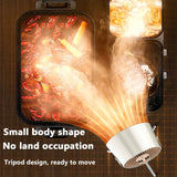 Desktop mini range hood large suction home restaurant hot pot barbecue deodorization fume purifier portable smoke exhaustmachine Aimak Store