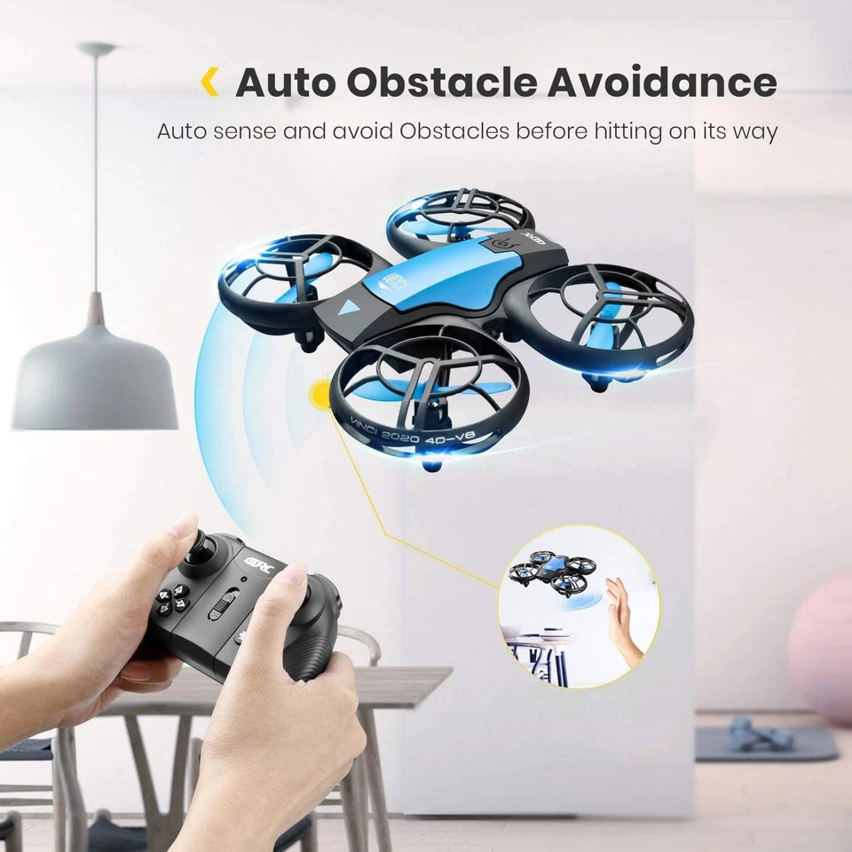 4DRC V8 Mini Drone 4k profession HD Wide Angle Camera 1080P WiFi fpv Drones Height Keep Remote Control Helicopter Gift Toys Aimak Store