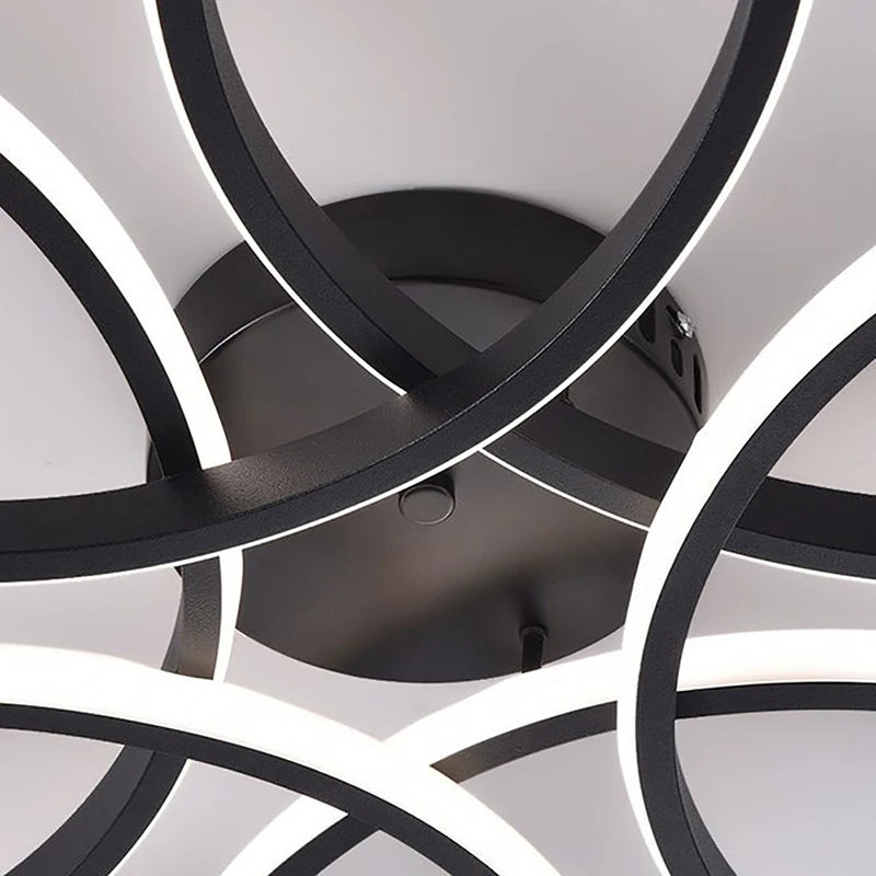 60CM 75W LED Ceiling Lights Living Room Bedroom Lights Indoor Lights Living Room Foyer Lighting Fixtures ceiling led lights Aimak Store