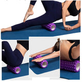 30cm Yoga Column Gym Fitness Pilates Foam Roller Exercise Back Massage Roller Yoga Brick Home Fitness Equipment Aimak Store