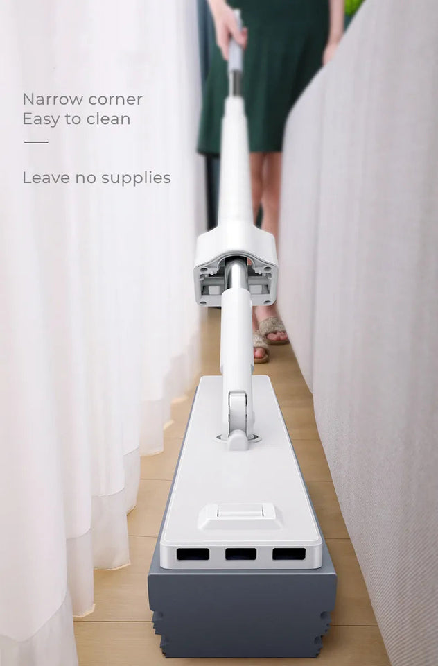 Hot Enlarged Floor Mop Hand Washing Free Lazy Mop Self-Wring Squeeze Household Automatic Dehydration Magic Flat Mops Cleaning Aimak Store