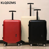 KLQDZMS Japanese Luggage Female Horizontal Bar Luggage Student Mute Universal Wheel Suitcase Strong And Durable Boarding Case Aimak Store
