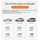 68.9*51.2in Portable Car Inflatable Camping Mattress With Pillows Air Pump Auto Air Bed Mattress SUV Sleeping Pad Tools Aimak Store