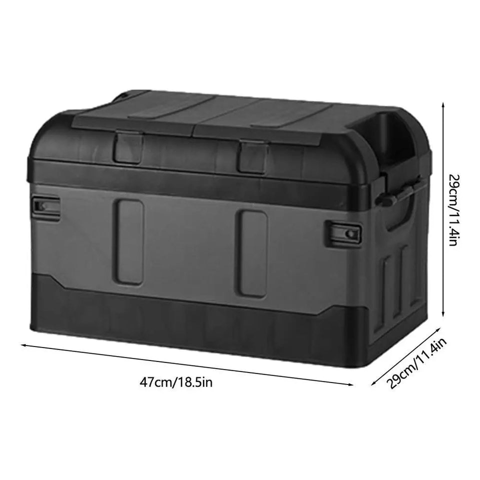 Camping Box Car Trunk Organizer Storage Box Multifunctional Large Capacity Collapsible Storage Boxes For Car Truck Aimak Store