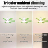 40W Socket Fan Light bombilla con ventilador de techo Smart Remote Control Ceiling Led Bulb E27 Lamp For Bedroom Living Room Aimak Store