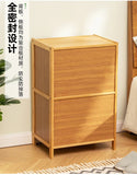 Modern Simple Storage Small Night Stand Household Bedside Table Solid Wood Bedchamber Large Capacity Home Furniture Aimak Store