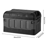 Camping Box Car Trunk Organizer Storage Box Multifunctional Large Capacity Collapsible Storage Boxes For Car Truck Aimak Store
