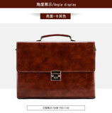 Men's High Quality Business Briefcase Crossbody Shoulder Messenger Bags Male Office Handbag Laptop Bags Bolsos Para Hombre Aimak Store