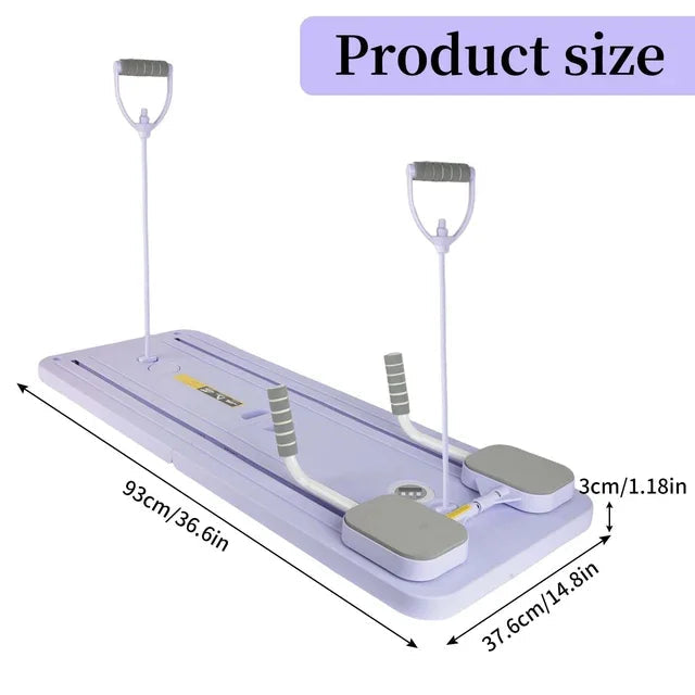 Multifunctional Fitness Board Exercise Pilates Board Push-up Stand Set Fitness and Muscle Training Device Yoga Workout Equipment Aimak Store