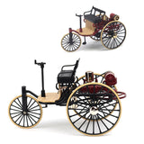 1Pc 1:12 1886 Vintage Classic Car No.1 Alloy Car Model Simulation Tricycle Pull Back Toy For Children Gift Collection Aimak Store