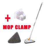 Triangle Mop 360 Rotatable Extendable Adjustable 110 Cm Cleaning Mop For Tub Tile Floor Wall Cleaning Mop Deep Cleaning Mop Aimak Store