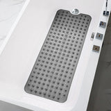 non-slip bathtub mat shower mat  with drain holes and suction cups machine washable household bathroom shower carpet bathroom Aimak Store
