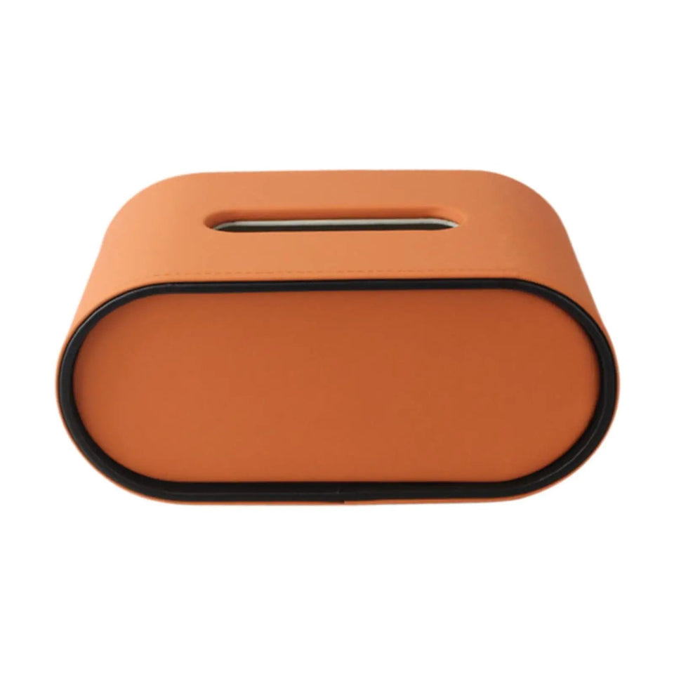 PU Leather Tissue Box Cover Decorative Organizer Tissue Box Holder Home Decor Multipurpose Tissue Holder for Car Toilet Paper Aimak Store