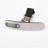 50kg 10g Portable LCD Digital Scale Electronic Luggage Suitcase Scale Weigh Balance Travel Hand Hanging Steelyard Belt Scale Aimak Store