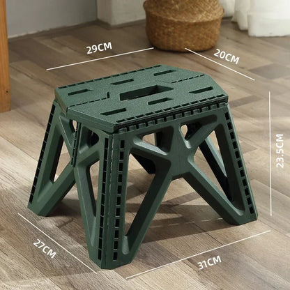 Outdoor Small Stool Portable Folding Stool High Load Bearing Durable Small Chair Fishing Stool Beach Stool Camping Stool