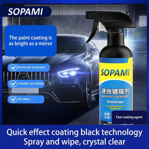 Sopami Car Coating Spray Nano Ceramic Quick Effect Car Coating Agent Spray Quick Coat Car Wax Polish Spray Car Protection Aimak Store