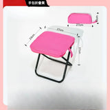 New Mini Pen Bag Foldable Small Magza Pocket Hand Stool Bag for Lazy People to Carry with You When Going Out, Chair Stool Aimak Store