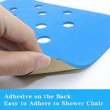 Non-slip Bathroom Bath Chair Stool Cushion Elderly Bath Tub Shower Chair Bench Stool Seat Safe Bathroom Accessories Only Cushion Aimak Store