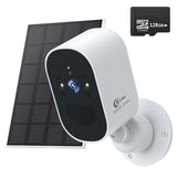 XVIM 4MP Solar Security Camera Wireless WiFi 4MP Solar Battery Powered Camera HD Home Surveillance Protection Aimak Store