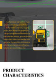 Dewalt DW089LG Laser Level 12 Line 3 Sides*360 Degree Vertical Lines Laser Level Meter Outdoor Uses 12V Lithium Battery Aimak Store