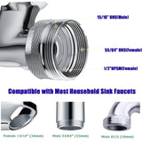 360° Swivel Faucet Extender, Water Saving Tap Sprayer with 3 Modes, for Kitchen, Bathroom Sink, RV Camper & Home Use Aimak Store