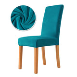 1/2/4/6PCS Velvet Chair Cover Super Soft Elastic Dining Chair Slipcover Seat Cases For Kitchen Dining Room Wedding Banquet Home Aimak Store