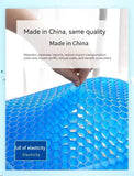 Car Seat Cushion Breathable Cool Gel Cooling Pad Universal Car Honeycomb Butt Pad Car Home Office Chair Cushion Aimak Store